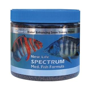 New Life Spectrum Large Fish Formula - 125g (4.41 oz) - Original Sinking Pellet Food for Large Tropical & Marine Fish