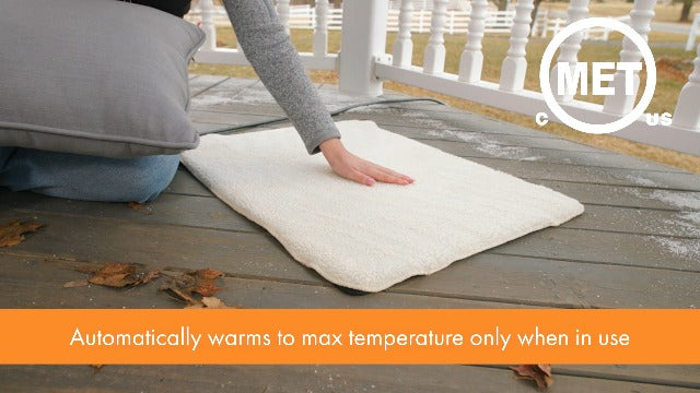 K&H Lectro-Kennel Heated Pad - Medium 16.5" x 22.5" - Outdoor/Indoor Pet Warmer