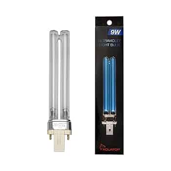 Aquatop 9W UV Replacement Bulb - R9WUV-SQ - for FZ9, SP9UV, CF400UV, CF500UV, UVP9, UVE9, UVCP9, UVFK9 Filters