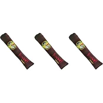 Yeowww! Cigar Catnip Cat Toy - Single, 7 Inch Organic Cat Toy