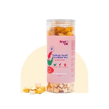 Arya Sit! Freeze-Dried Balanced Mix Dog & Cat Treats Food Topper, 10 oz
