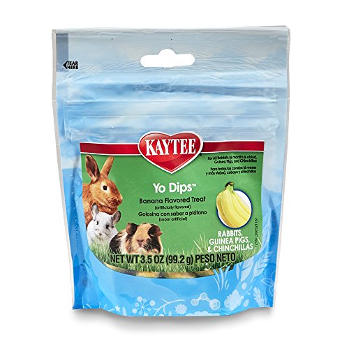 Kaytee Yo Dips Banana Small Animal Treats - Rabbit, Guinea Pig, Chinchilla - 3.5 oz
