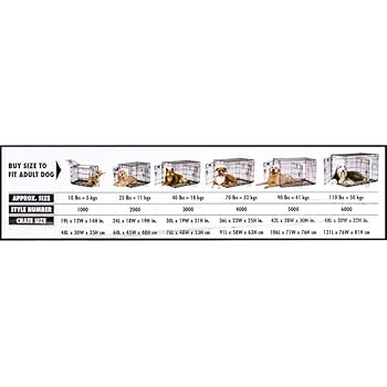Precision Pet ProValu 2-Door Wire Dog Crate - 48x30x32 in, For 90-125 lb Dogs