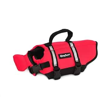 ZippyPaws Adventure Dog Life Jacket - Red - Large