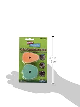 Ware Apple/Carrot Salt & Mineral Lick - Small Animal Chew Treat - 2 Count
