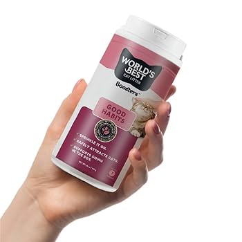 World's Best Cat Litter Boosters Good Habits - Natural Litter Additive - 18 oz
