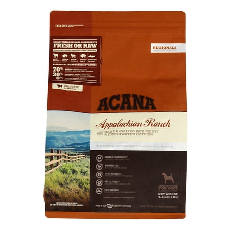 Acana Regionals Appalachian Ranch Grain-Free Dry Dog Food - 4.5 lb Bag