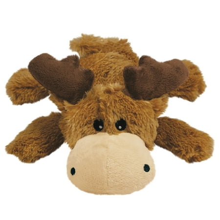 Kong Cozie Marvin Moose Plush Dog Toy - Medium Squeaky Toy