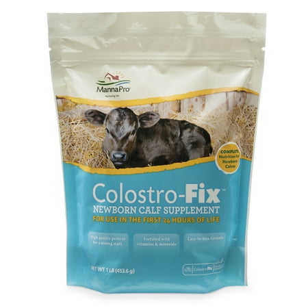 Manna Pro Colostro-Fix Newborn Calf Dietary Supplement  1 lb