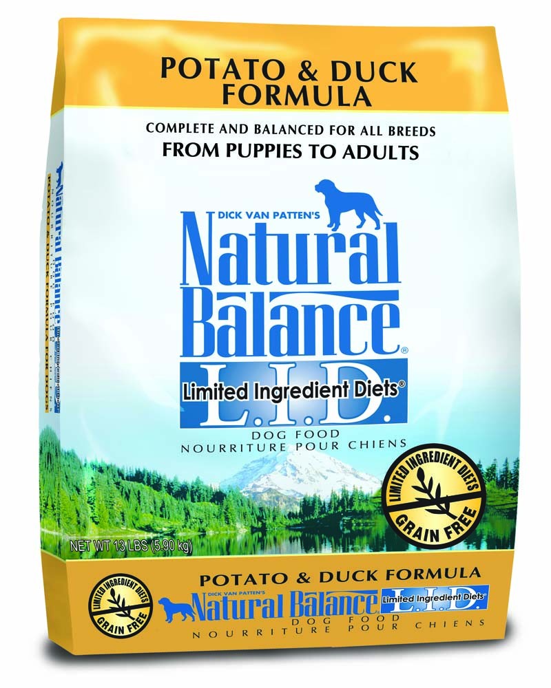 Natural Balance Limited Ingredient Diet Potato & Duck Dry Dog Food 13lb