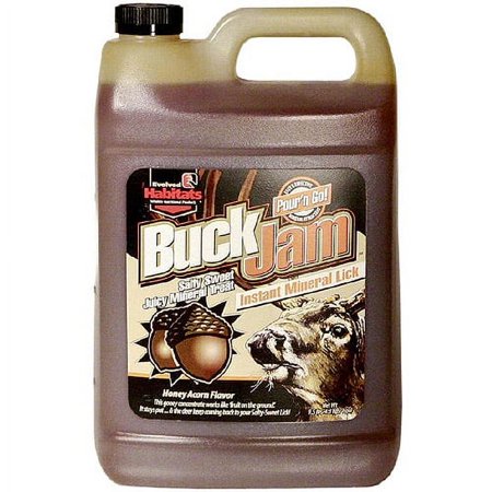 Evolved Habitats 41304 Buck Jam  1 gal Jug  Honey Acorn