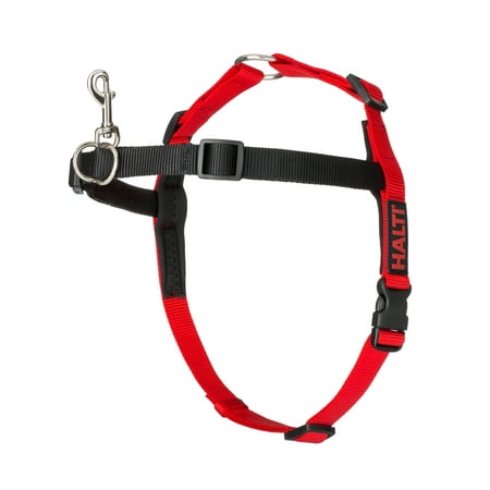 Halti Front Control Harness - Large - Black/Red - No-Pull Dog Harness by Company of Animals