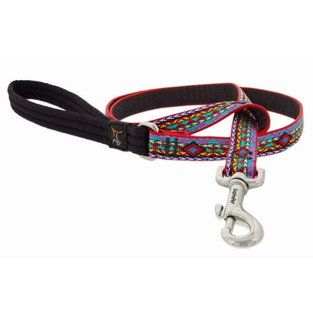 Lupine El Paso Dog Leash, 3/4 inch x 6 ft, Padded Handle