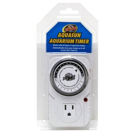 Zoo Med AquaSun Aquarium Timer - 24 Hour Programmable Lighting