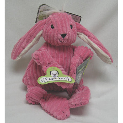 HuggleHounds Knottie Plush Dog Toy - Bunny  Small