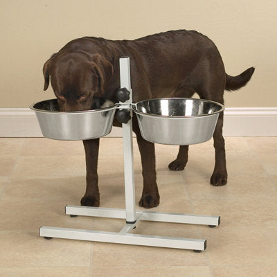 Proselect PS Adjustable Diner w/Bowls 160oz Blk