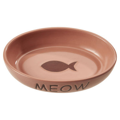 Ethical Pet Spot Portofino Oval Cat Dish - Blush Pink - 6 inch Whisker Friendly