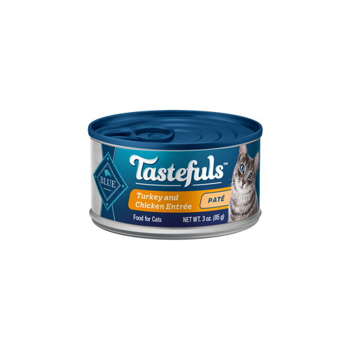 Blue Buffalo Tastefuls Salmon Entree Pate Wet Cat Food, 3 oz