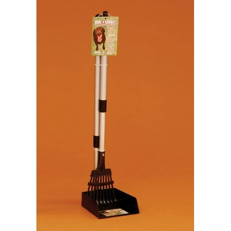 Precision Pet Little Stinker Poop Scoop with Rake - Small, Heavy Duty