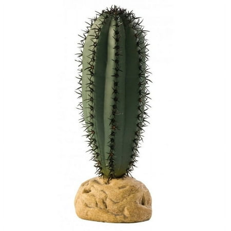 Exo Terra Saguaro Cactus Terrarium Plant - Reptile Habitat Decor, 16cm Tall, PT2981