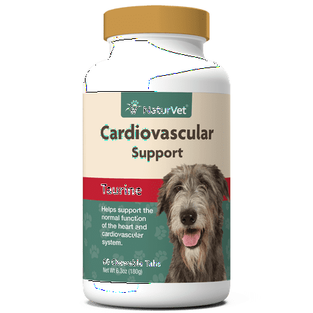 NaturVet Cardiovascular Support Plus Taurine for Dogs – H...