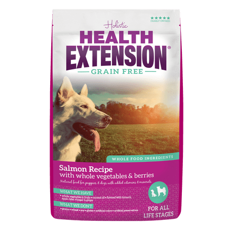 Health Extension Grain Free Salmon Recipe Dry Dog Food  1...
