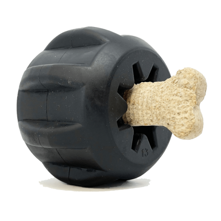 Magnum Black ID Gear Treat Pocket Durable Rubber Treat Ho...