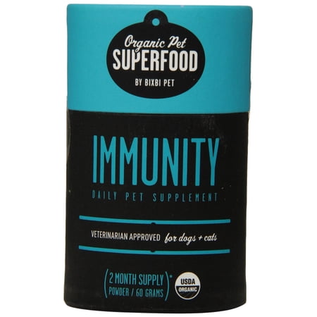 Organic Pet Superfood Immunity Premium Supplement For Dog...