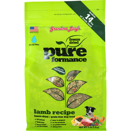 Grandma Lucy s Pureformance Grain-Free Lamb Freeze-Dried ...