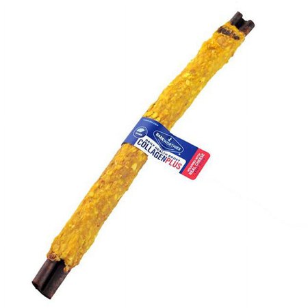 Barkworthies 12" Collagen Cheeze Stick for Dogs - Beef Collagen Wrapped with Cheese - Dog Chew Treat (25 Count)