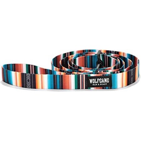 Wolfgang LostArt Polyester Dog Leash - Medium/Large - 6 ft - Multicolored