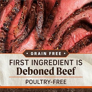 Merrick Grain Free Texas Beef & Sweet Potato Recipe, Dry Dog Food, 4 lb