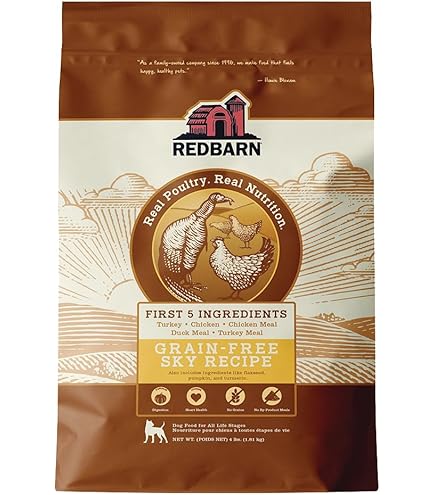 Redbarn Grain-Free Land Recipe Dry Dog Food 22 lb Bag