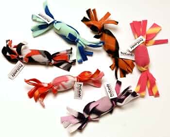 Pet Candy Nips Cat Toy - Catnip Filled - Fun Candy Designs