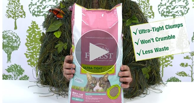 Four Paws Earth's Finest Cat Litter, Premium Clumping, Lightweight, Absorbent Formula, 3.6 Pounds