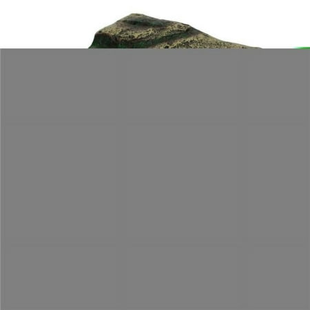 Komodo Corner Hut Hideout - Large Resin Reptile Cave Hideaway Terrarium Decor