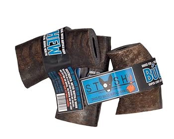 Diggin' Your Dog Buba Chew Jumbo Water Buffalo Horn - Natural Dog Chew