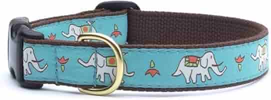 Up Country Leader of the Pach Dog Collar - Small, 9-15 inch, Narrow 5/8 inch