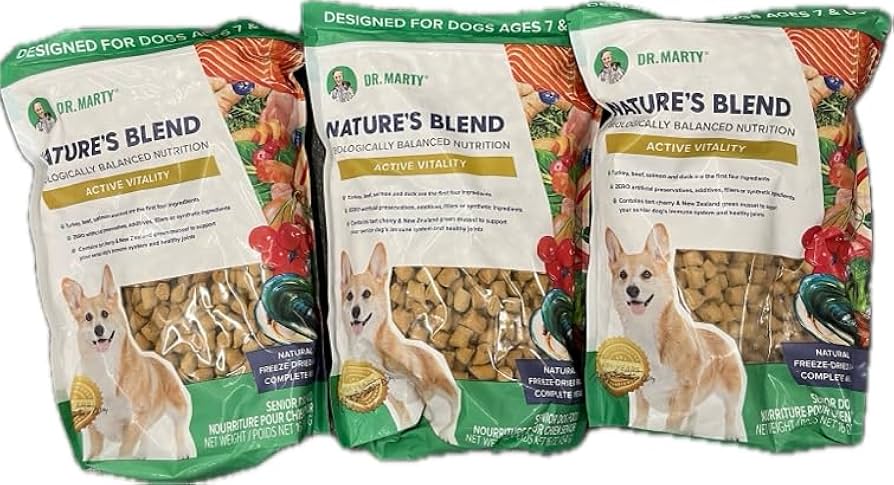 Dr. Marty Nature's Feast Essential Wellness Fish & Poultry Freeze-Dried Raw Cat Food, 12 oz