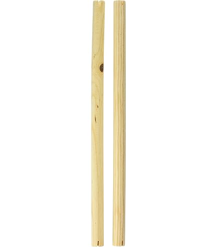 Prevue Pet Products Birdie Basics Wood Bird Perch 2-Pack, 10" x 3/8" Diameter