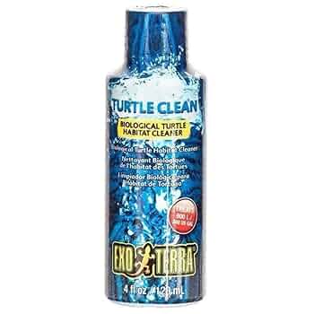 Exo Terra Turtle Clean Water Conditioner - 4 fl oz (120 ml) - Biological Habitat Cleaner
