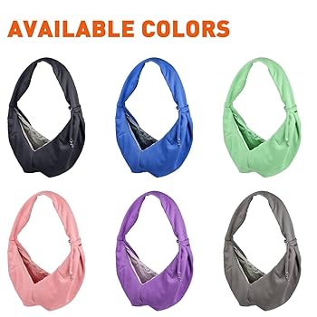 Dogline Pet Carrier Sling - Sea Foam - For Small Dogs & Cats Up to 12lbs