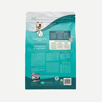 Earthborn Holistic Coastal Catch Grain-Free Dry Dog Food, 25 lb