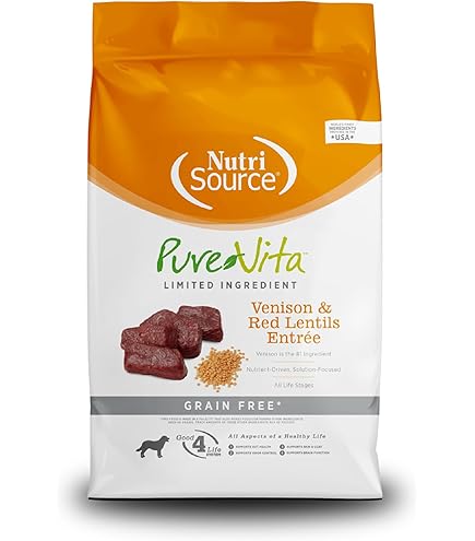 NutriSource PureVita Grain Free Duck & Red Lentils Entrée Cat Food 2.2 lb