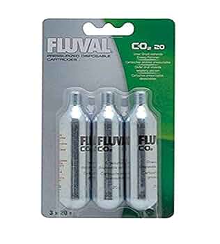 Fluval 20g CO2 Cartridges - 3 Pack - A7541 - For Planted Aquariums