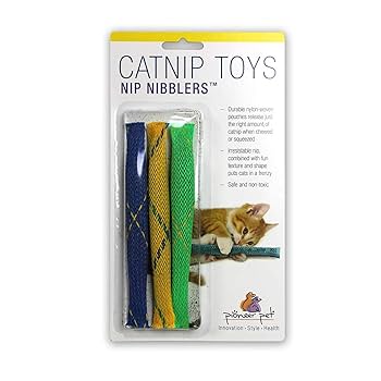 Pioneer Pet Nip Nibblers Catnip Toy - 3 Pack Cat Toys