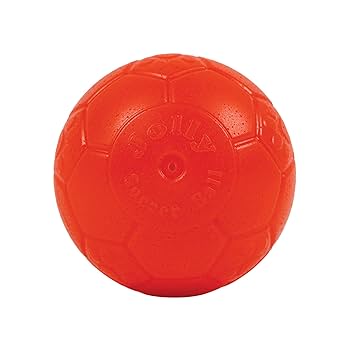 Jolly Pets Mini Jolly Soccer Ball - 3" Dog Toy, Orange