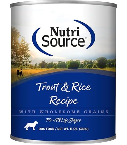 NutriSource Turkey & Rice Canned Dog Food, 13 oz