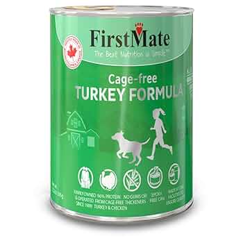FirstMate Limited Ingredient Cage-Free Turkey Formula Wet Dog Food - 12.2 oz Can