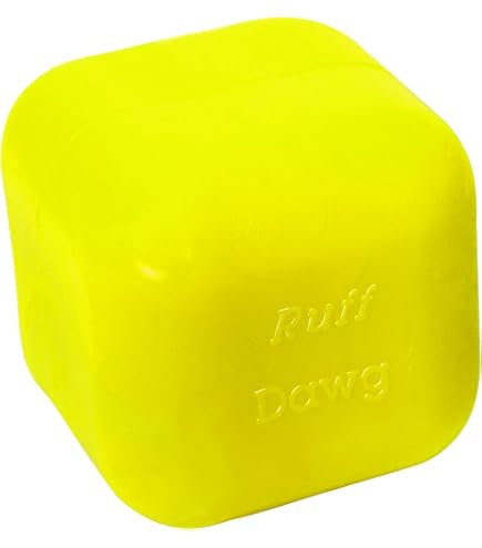 Ruff Dawg Dawg-Nut XL - Indestructible Rubber Dog Toy - Extra Large 4.5 Inch - Assorted Colors